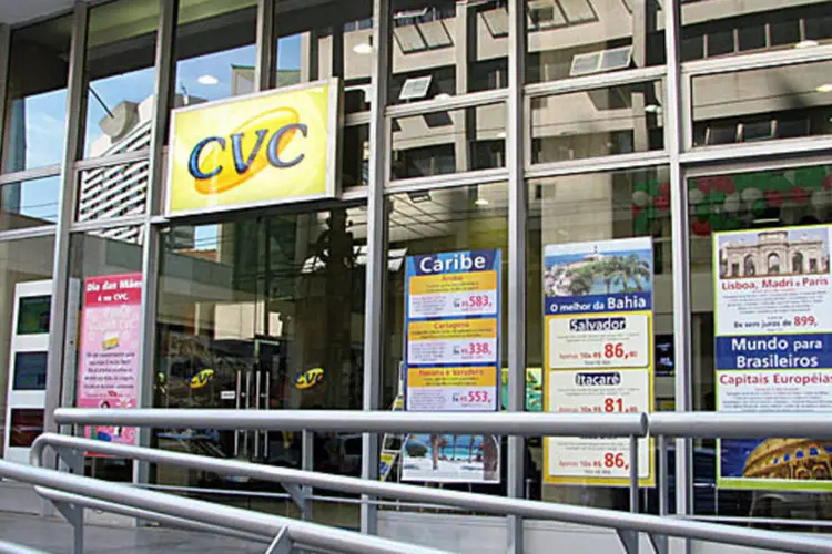 
	CVC: rede de ag&ecirc;ncias de viagens encerrou dezembro com 1.004 lojas
 (Divulgação)