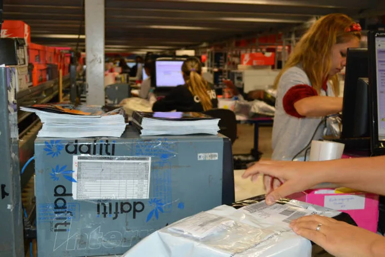 
	Centro de distribui&ccedil;&atilde;o da Dafiti, em Jundia&iacute;: Rocket Internet &eacute; a controladora da varejista de moda do Brasil
 (Luísa Melo/Exame.com)