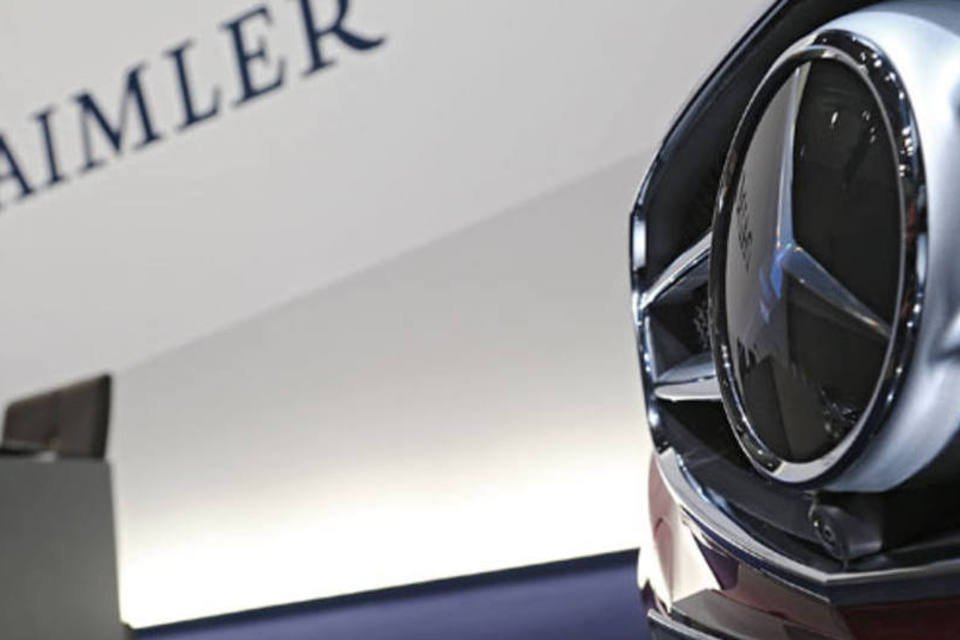 
	Daimler: resultado ficou levemente abaixo da previs&atilde;o de analistas, que era de 1,60 bilh&atilde;o de euros.
 (Getty Images)
