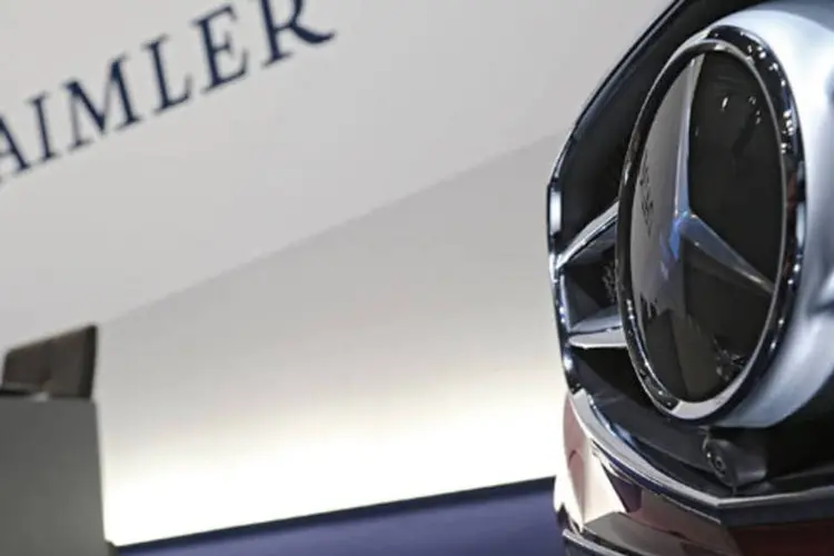 
	A Daimler tamb&eacute;m reiterou sua perspectiva para 2015, ao dizer que espera forte crescimento das vendas, receita e lucros
 (Getty Images)