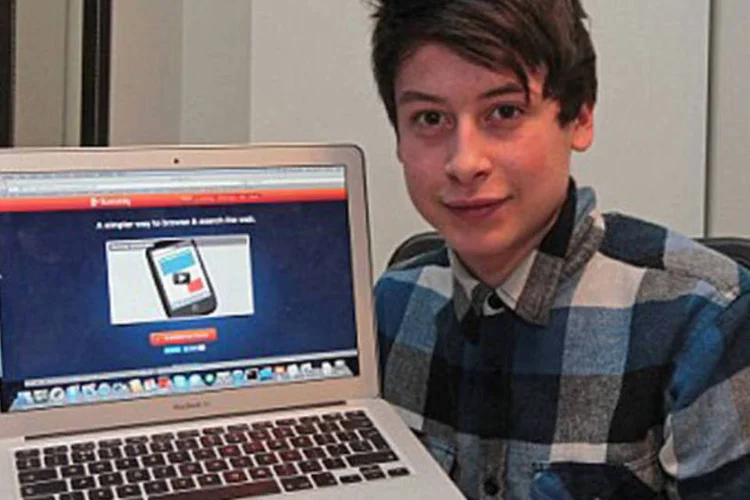
	Nick D&#39;Aloisio: &quot;estou feliz que seja assim e trabalhando com os meus pais para resolver todo o processo&quot;, disse jovem sobre a venda do aplicativo.
 (Reprodução)