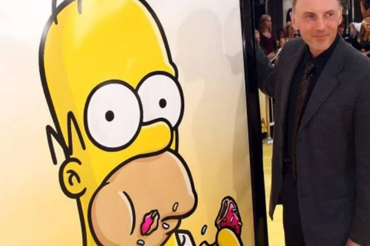 Dan Castellaneta não interpreta apenas o sendentário Homer, mas boa parte do elenco do desenho Simpsons (Getty Images)