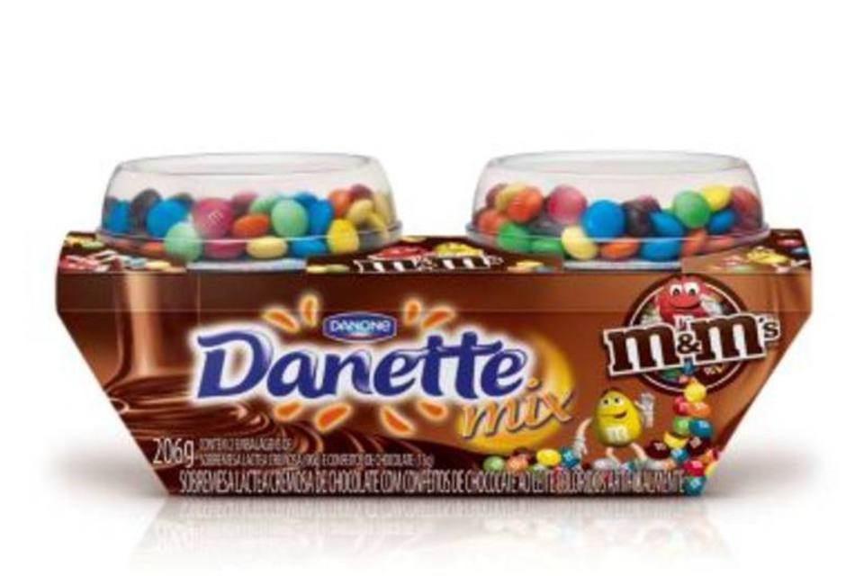 Donas de Danette e M&M´s firmam parceria