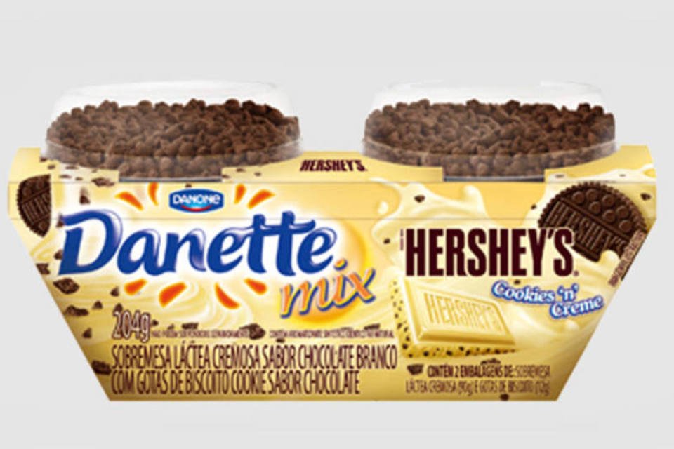 Danone cria Danette Hershey´s Cookies’n’Creme