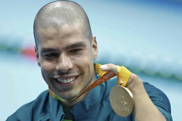 Daniel Dias: esta é a terceira medalha de Daniel no Rio 2016 (Carlos Garcia/Reuters)