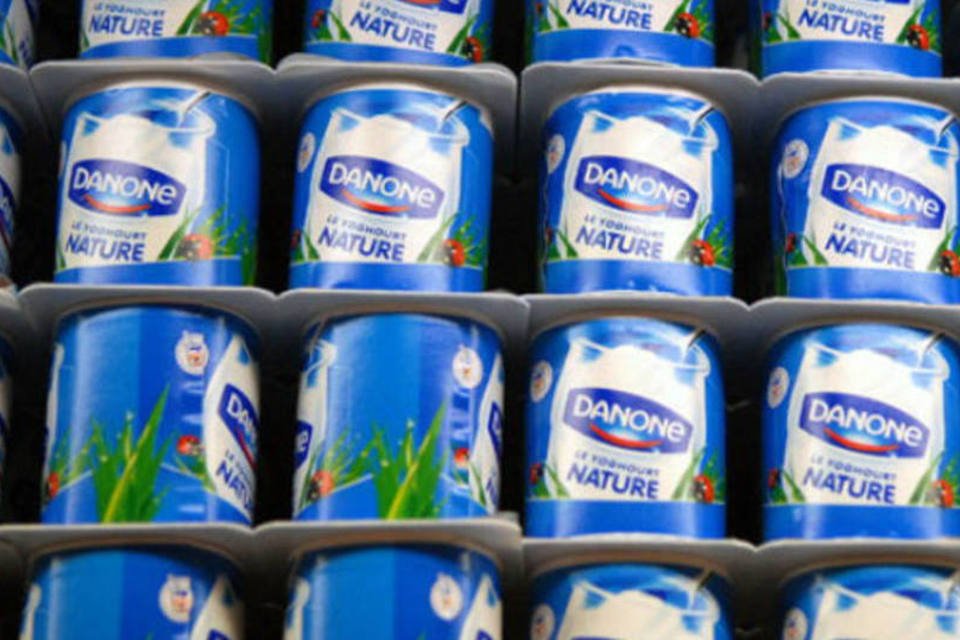 Danone planeja fechar três fábricas europeias de lácteos