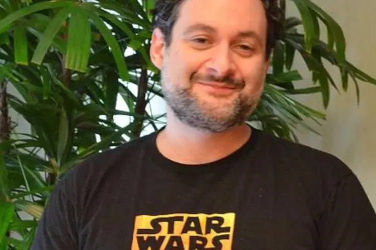 O produtor executivo do desenho animado "Star Wars Rebels", Dave Filoni, é visto em 20 de julho de 2014 (Veronique Dupont/AFP)