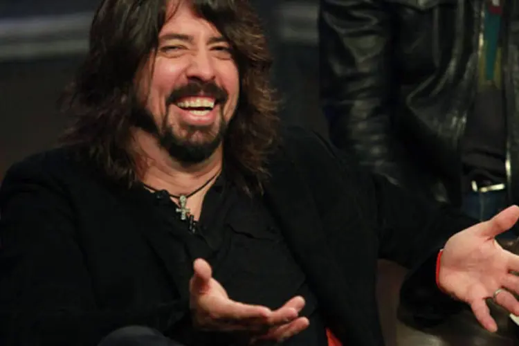 Dave Grohl, vocalista do Foo Fighters, tem relações com gente importante do show business, o que ajuda a abrir portas para projetos como esse (foto/Getty Images)