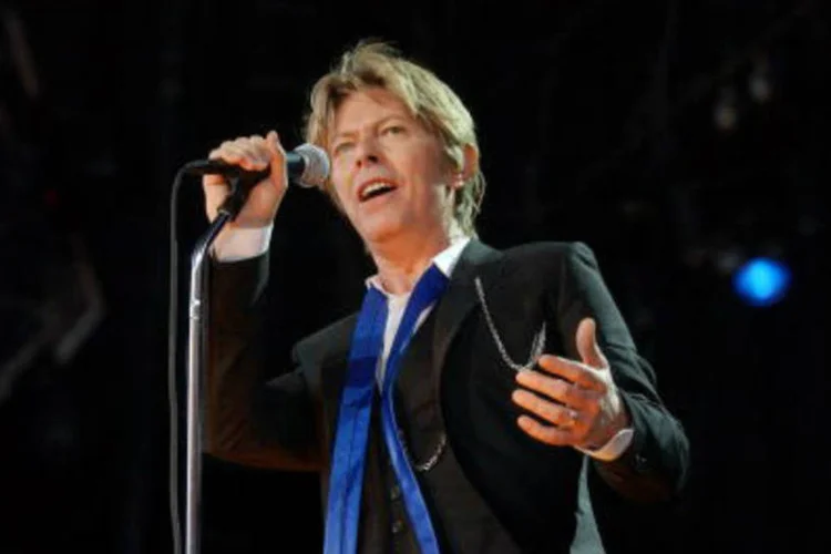 David Bowie: aos 67 anos, o inglês aproveita a ocasião para lançar um novo single (Frank Micelotta/ImageDirect/Getty Images)