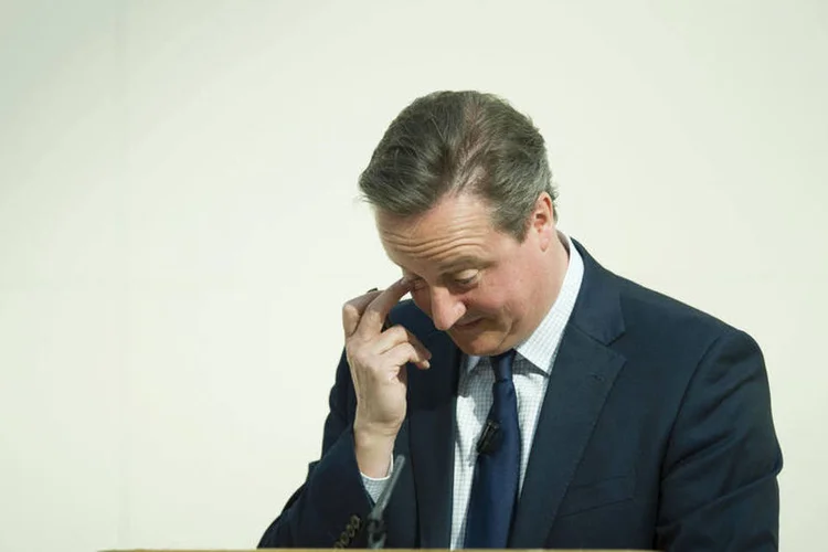 
	David Cameron: a ministra do Interior, Theresa May, &eacute; uma das principais favoritas para herdar a chefia do governo
 (Leon Neal / Reuters)