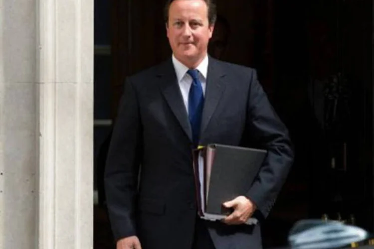 O premiê britânico, David Cameron: News Corp. e News International "devem se concentrar em fazer uma limpeza e organizar seus próprios assuntos"
 (Leon Neal/AFP)