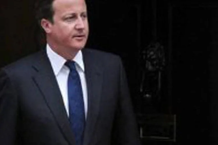 David Cameron, primeiro-ministro britânico: não devemos permanecer em silêncio ante estas atrocidades (Carl Court/AFP)