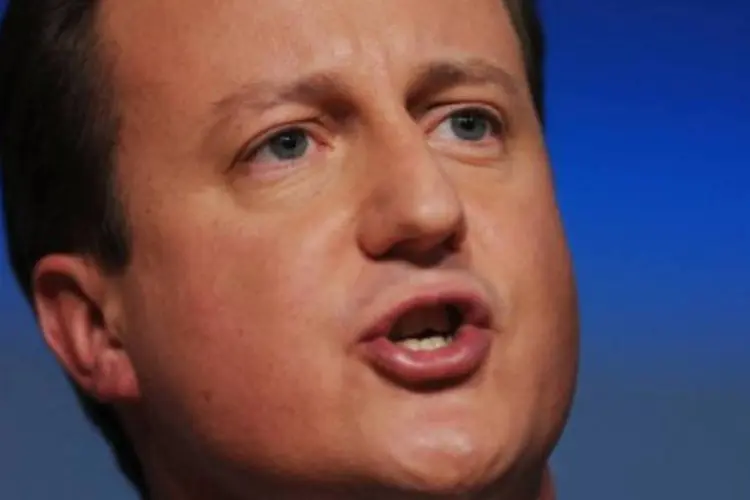 O primeiro-minstro britânico, David Cameron, fez o anuncio durante congresso do Partido Conservador  (AFP/Ben Stansall)
