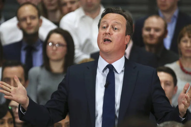 
	David Cameron: a batalha pela lideran&ccedil;a dos conservadores trouxe mais incerteza para o Reino Unido
 (Christopher Furlong / Reuters)