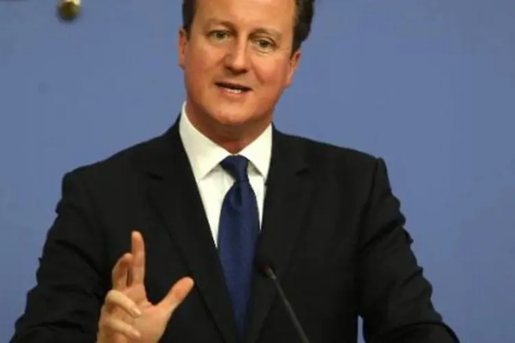 O premier britânico, David Cameron: aliados mais próximos dos americanos, os britânicos participaram das campanhas no Iraque e no Afeganistão (Adem Altan/AFP)