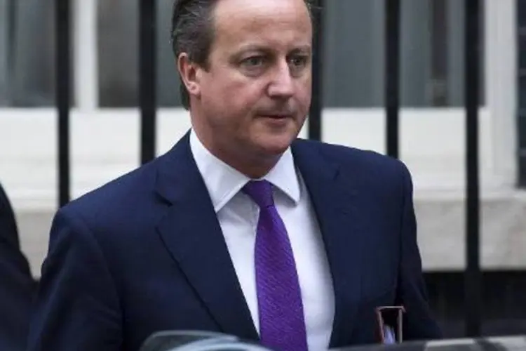 O premier britânico, David Cameron: "trata-se de uma missão que vai durar não apenas meses, e sim anos" (Justin Tallis/AFP)