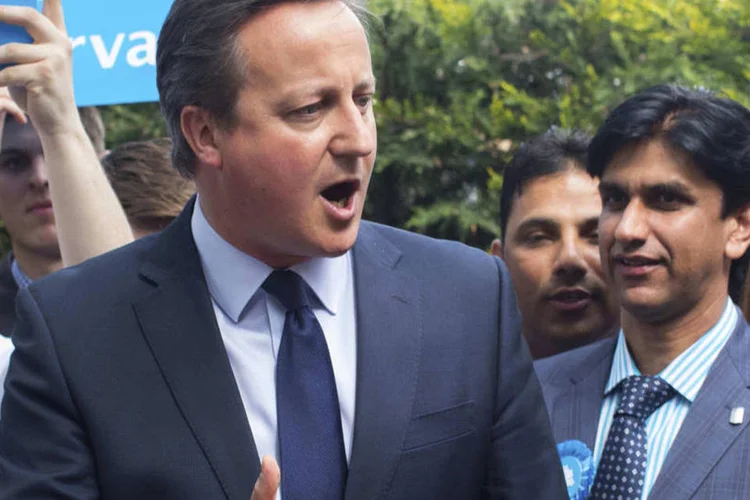 
	David Cameron: &quot;O primeiro-ministro deixou seu ponto de vista sobre os coment&aacute;rios de Donald Trump bem claros. Ele discorda&quot;, disse o porta-voz
 (Rick Findler / Reuters)