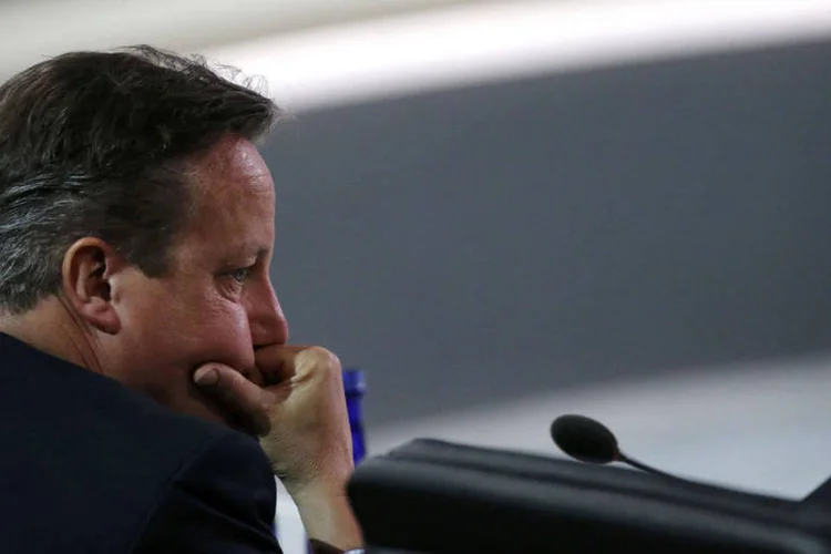 
	David Cameron: com Panam&aacute; Papers, foi revelado que ele se beneficiou de um fundo de investimento criado pelo pai
 (Jonathan Ernst / Reuters)