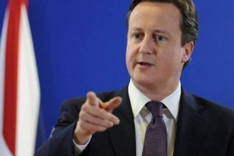 O premiê britânico, David Cameron: Inglaterra e Escócia estão unidas através do chamado Tratado de União de 1707 (Eric Feferberg/AFP)