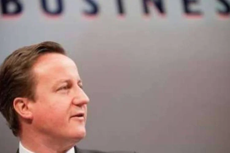 David Cameron, quer investir 200 bilhões de libras em infraestrutura (Leon Neal/AFP)