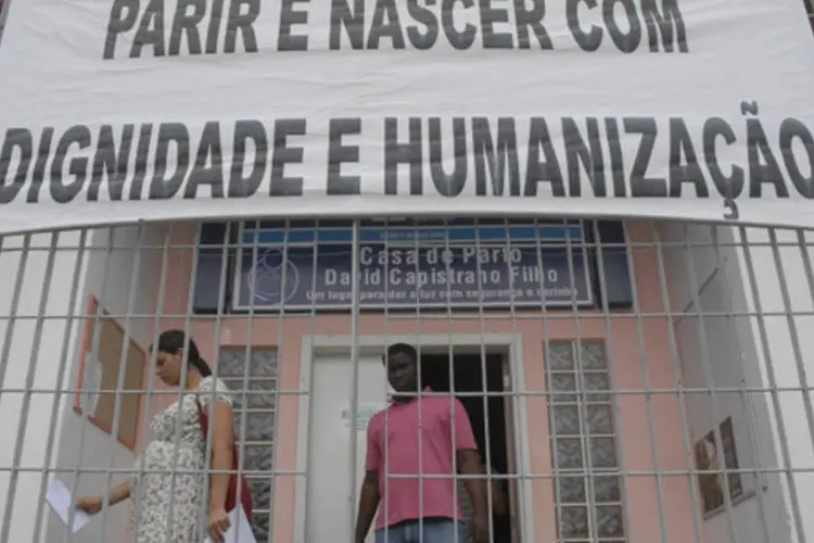 Casa de Parto David Capistrano Filho: no local, o parto é feito por enfermeiras especializadas em obstetrícia, sem a presença de médicos (Camila Maciel/Abr)