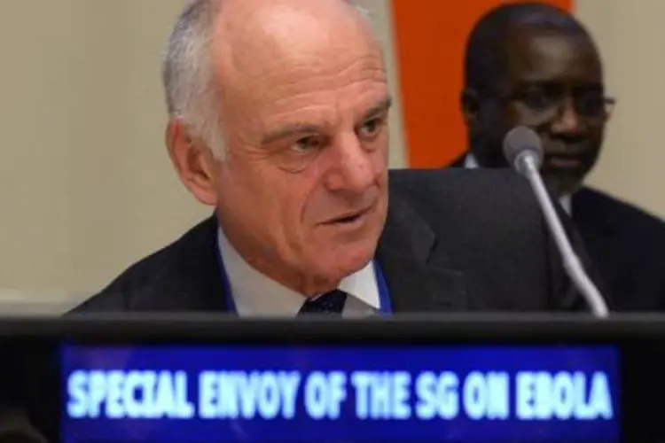 David Nabarro, enviado especial do Secretário-Geral da ONU para o ebola (Timothy A. Clary/AFP)