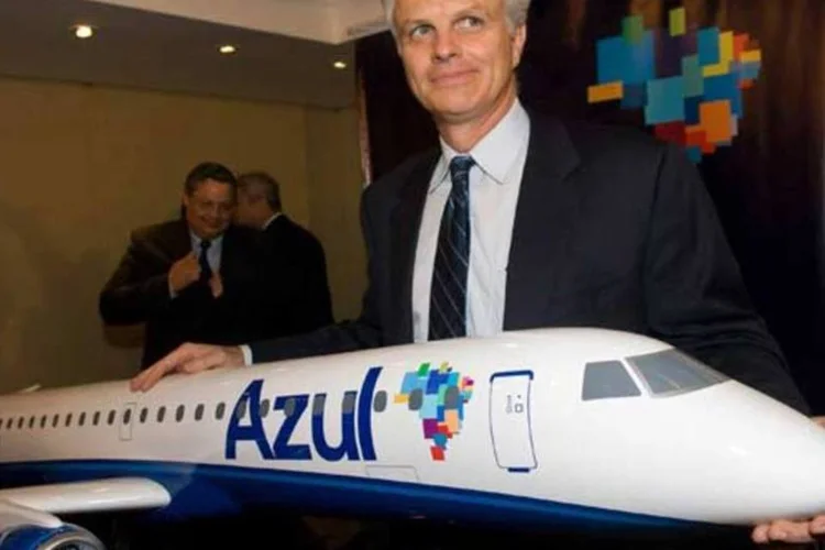 Neeleman, fundador da Azul: venda de ações após forte queda em meio à crise da covid-19 (Marie Hippenmeyer / Divulgação/Divulgação)