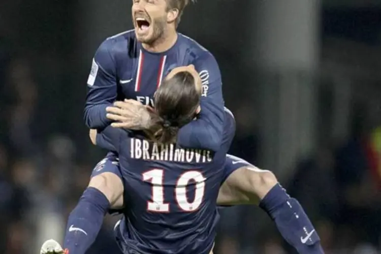 
	David Beckham: jogador se aposentou do futebol em maio depois de uma breve passagem pelo clube franc&ecirc;s Paris St Germain
 (Getty Images)