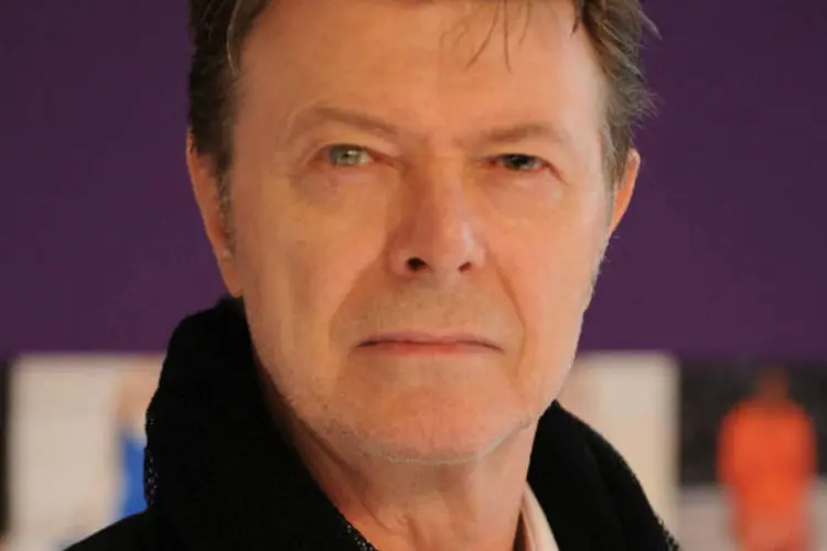 
	David Bowie em apari&ccedil;&atilde;o p&uacute;blica de 2010: m&uacute;sico fez uma cr&iacute;tica bem-humorada &agrave; imprensa brit&acirc;nica
 (Andrew H. Walker/Getty Images)