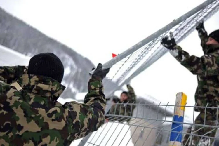 Preparativos para o Fórum Econômico Mundial de Davos (Getty Images)