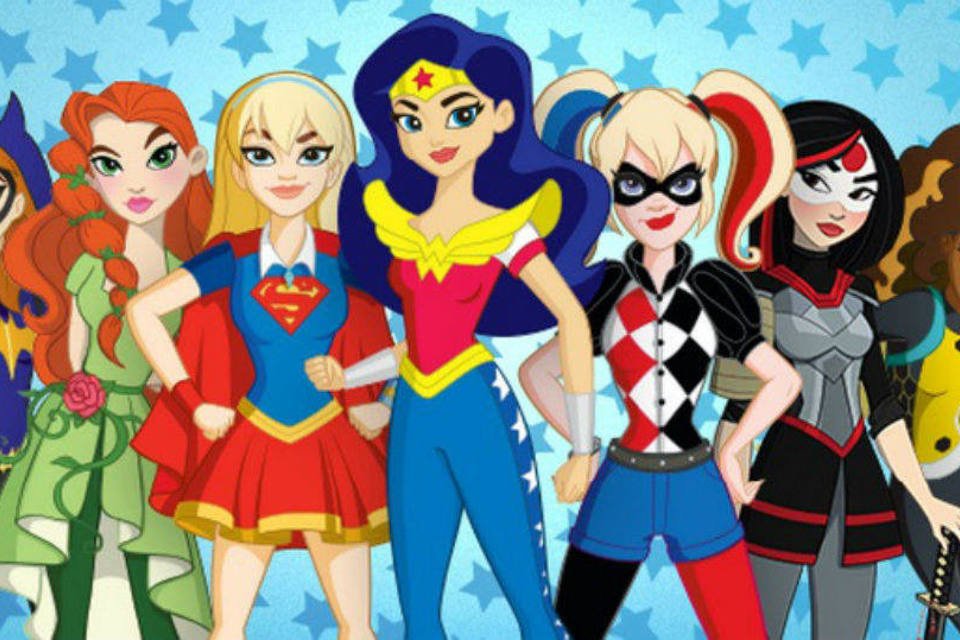 Super hero high. Супергерои девочки. 5 Супер девочки. Девушки Супергерои картинки мультяшные.