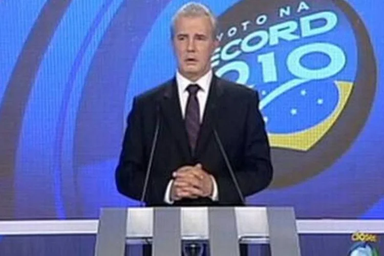 Debate da Record foi o que obteve maior audiência até agora (.)