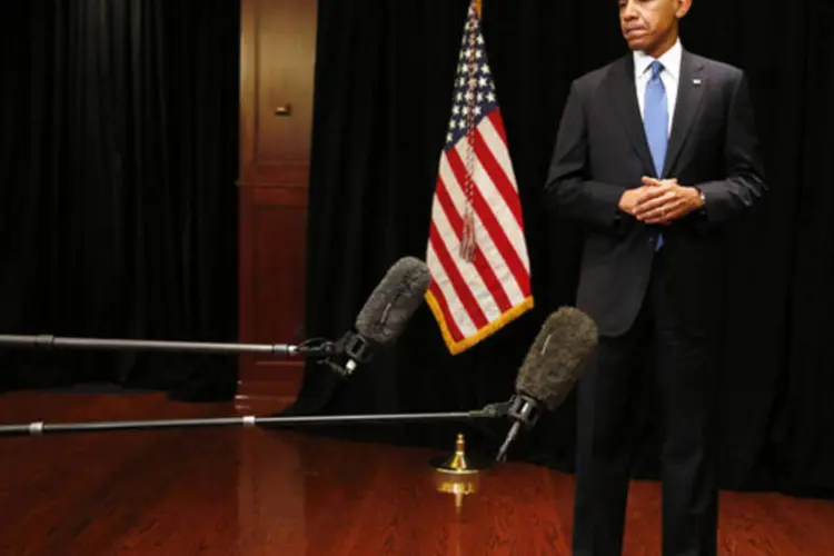 
	Presidente Obama: &quot;at&eacute; agora, pelo menos, temos os visto sem cumprir o esp&iacute;rito ou a letra do acordo, em Genebra&quot;
 (Larry Downing/Reuters)