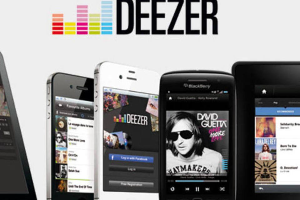 Deezer: com conta Premium Plus, usuários podem ouvir música através de smartphones ou tablets, mesmo sem conexão com a internet (Divulgação)