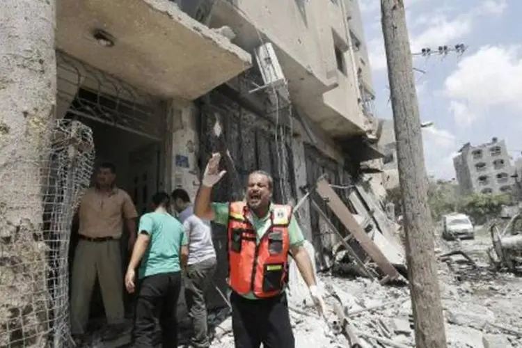 Agente palestino: conflito é o 4º entre o Hamas e Israel em menos de uma década (Mohammed Abed/AFP)