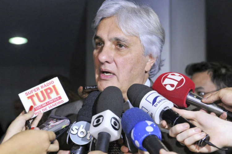 
	Delc&iacute;dio Amaral: ex-l&iacute;der do governo foi preso em novembro do ano passado por tentativa de obstruir o trabalho dos investigadores
 (Jane de Araújo/ Agência Senado)