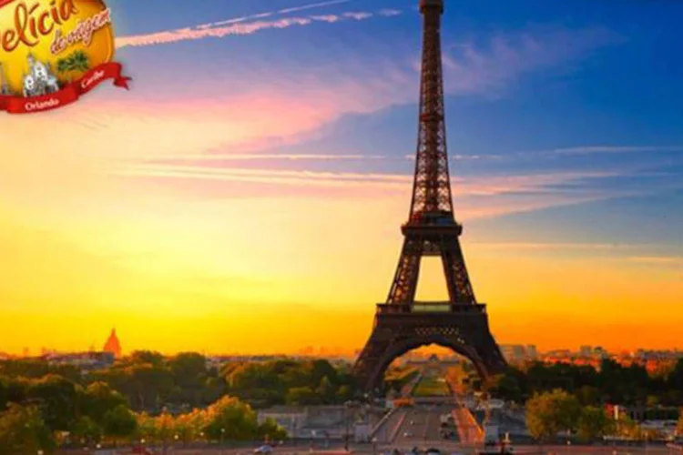 Opções de viagens para a promoção incluem Caribe, Paris e Orlando (Reprodução)