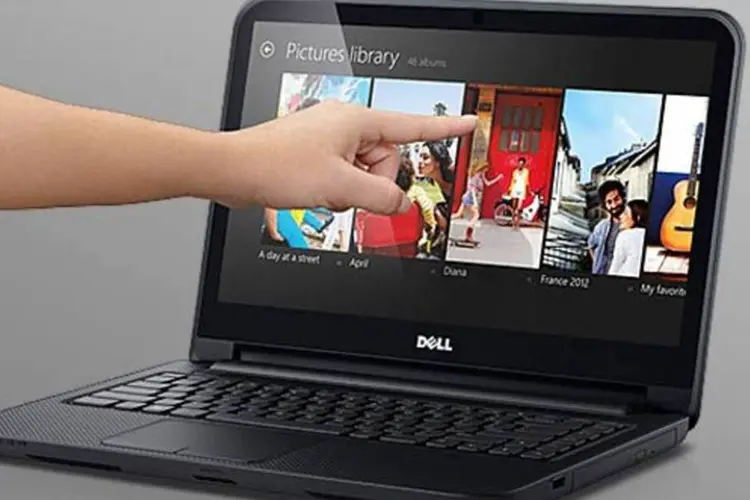 Notebook Dell Inspiron 14 com tela sensível ao toque (Divulgação)