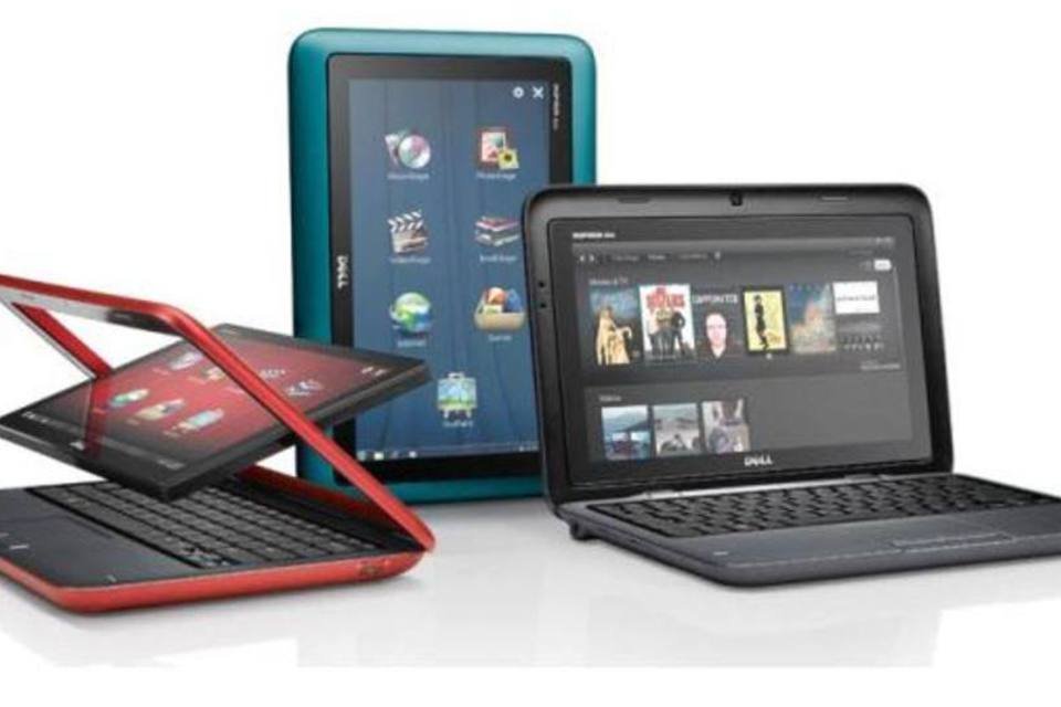 Tablet da Dell que vira netbook chega ao Brasil em 2011