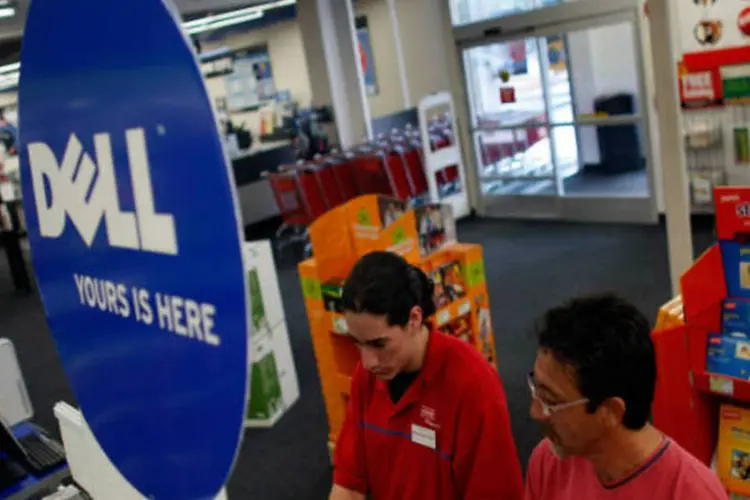 
	Dell: a terceira maior fabricante de computadores do mundo tem sido alvo de disputa entre seu fundador da Michael Dell e o investidor ativista Carl Icahn
 (GettyImages)