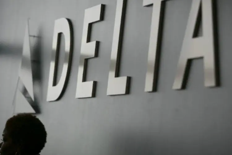 
	Delta Air Lines: lucro l&iacute;quido ficou em 1,37 bilh&atilde;o de d&oacute;lares, ou 1,59 d&oacute;lar por a&ccedil;&atilde;o, no terceiro trimestre, comparado com 1,05 bilh&atilde;o de d&oacute;lares, ou 1,23 d&oacute;lar, um ano antes
 (Scott Eells/Bloomberg)