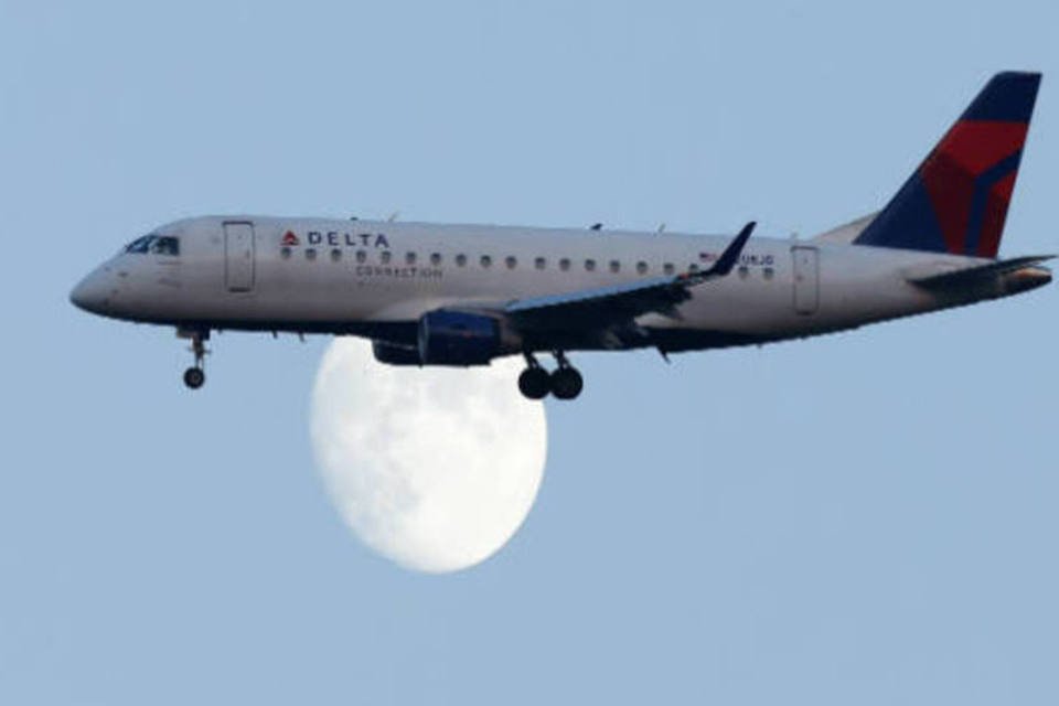 Delta Air Lines tem queda de receita no 3º trimestre