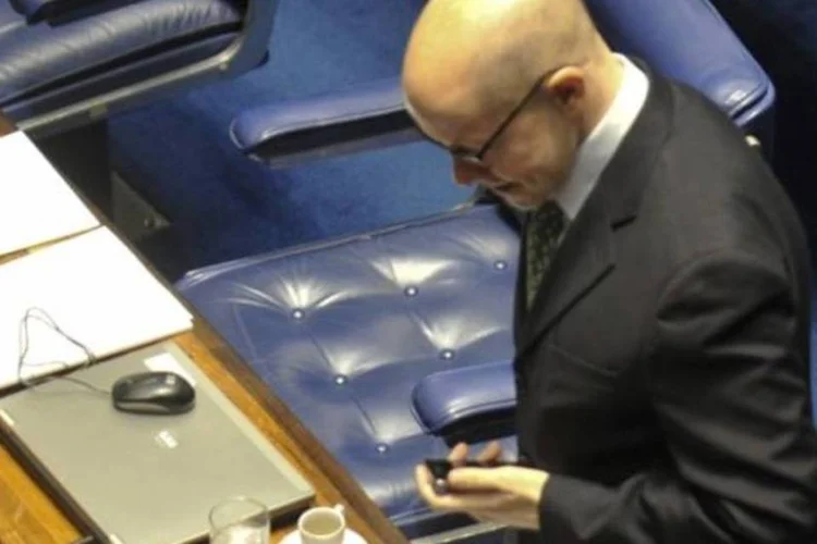 Demóstenes Torres: seu caso saiu do STF e foi encaminhado ao Tribunal Regional Federal da 1ª Região (Antônio Cruz/Agência Brasil)