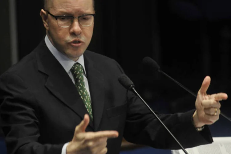 Demóstenes Torres: decisão do STF abriu caminho para que ex-senador concorra nas próximas eleições (Marcello Casal Jr/Agência Brasil)