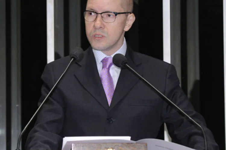 Demóstenes Torres: "sou inocente e o tempo provará isso" (Waldemir Barreto/Agência Senado)