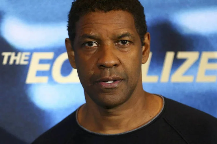 O ator Denzel Washington promove o filme "O Protetor" em Berlim, Alemanha (Hannibal Hanschke/Reuters)