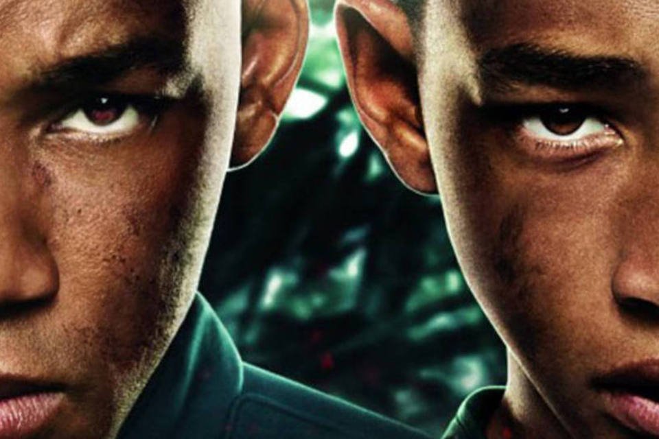 Jaden e Will Smith atuam juntos em “Depois da Terra”