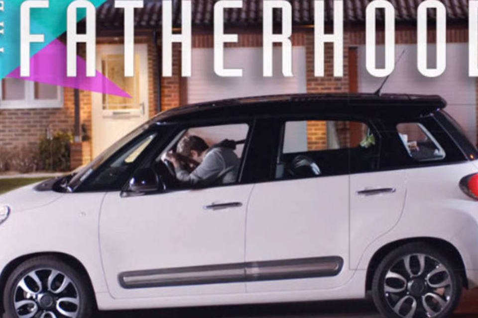 Fiat mostra o lado do pai com um clipe oitentista