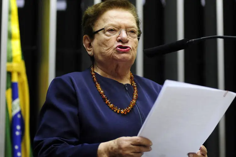 Deputada Luiza Erundina (Gustavo Lima/Câmara dos Deputados)