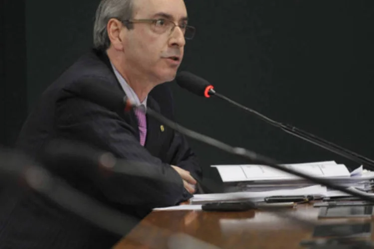 
	Eduardo Cunha: segundo ele, amanh&atilde; PMDB votar&aacute; favoravelmente &agrave; aprova&ccedil;&atilde;o do requerimento de convite para que Gra&ccedil;a Foster compare&ccedil;a &agrave; C&acirc;mara para depoimento
 (Renato Araújo/ABr)